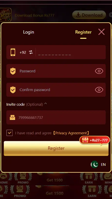 6PPP Game Login